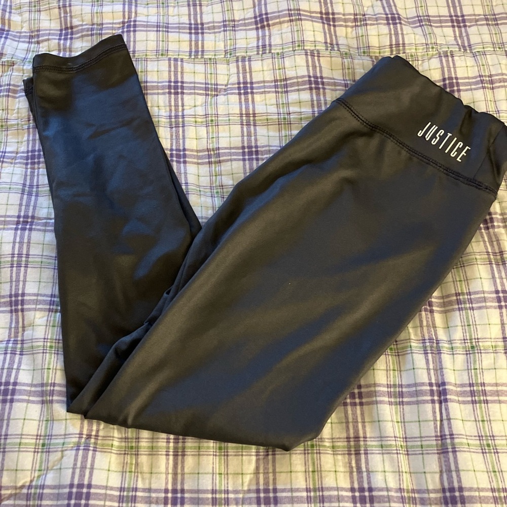 Justice Charcoal Kids Leggings